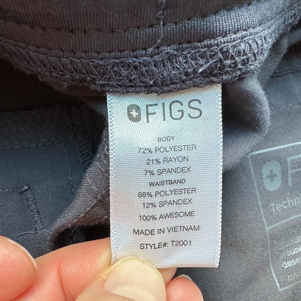 FIGS PantsMens Large Livingston Basic Scrub Technical Collection Gray - Picture 10 of 12